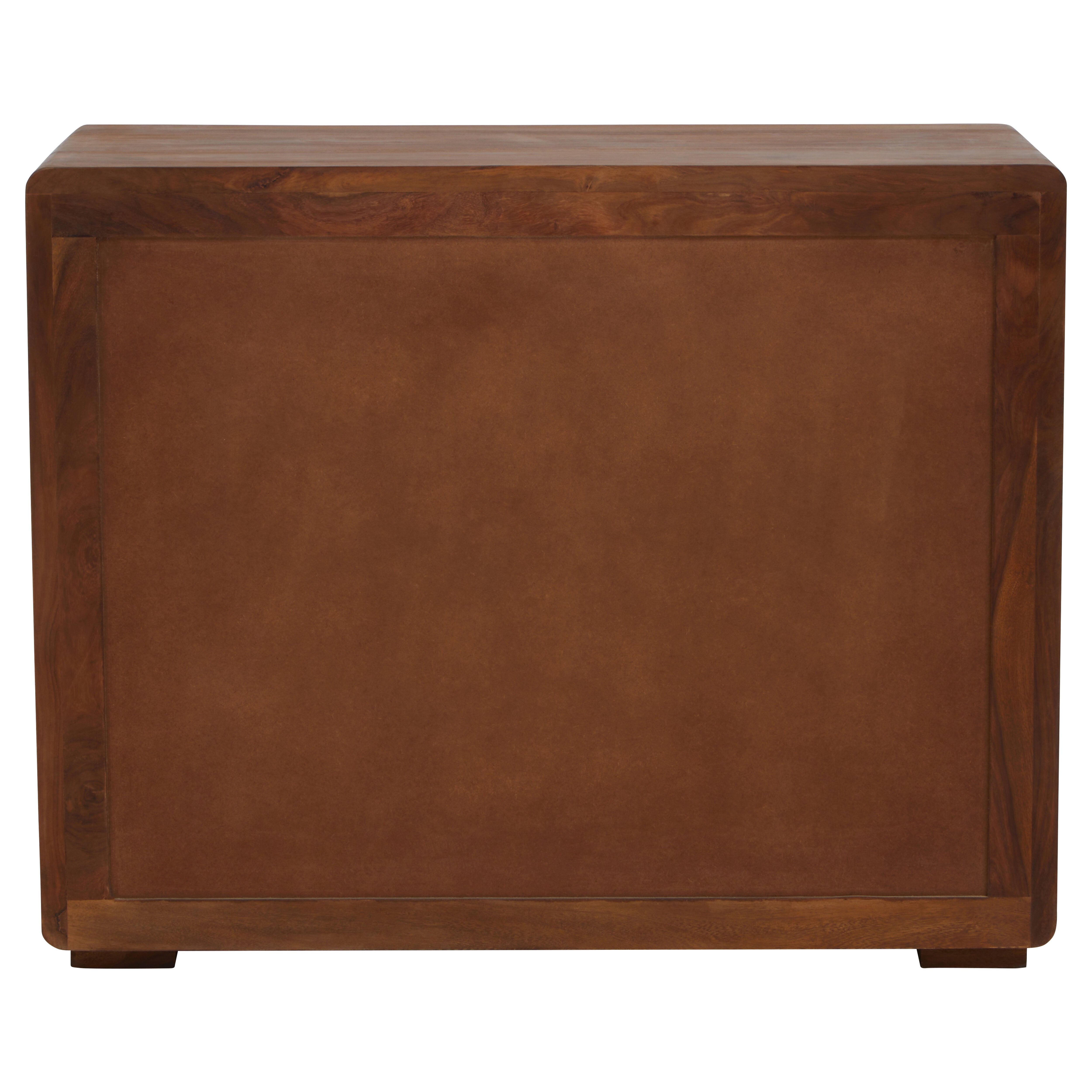 Indo Sheesham & Brown Acacia Wood Sideboard